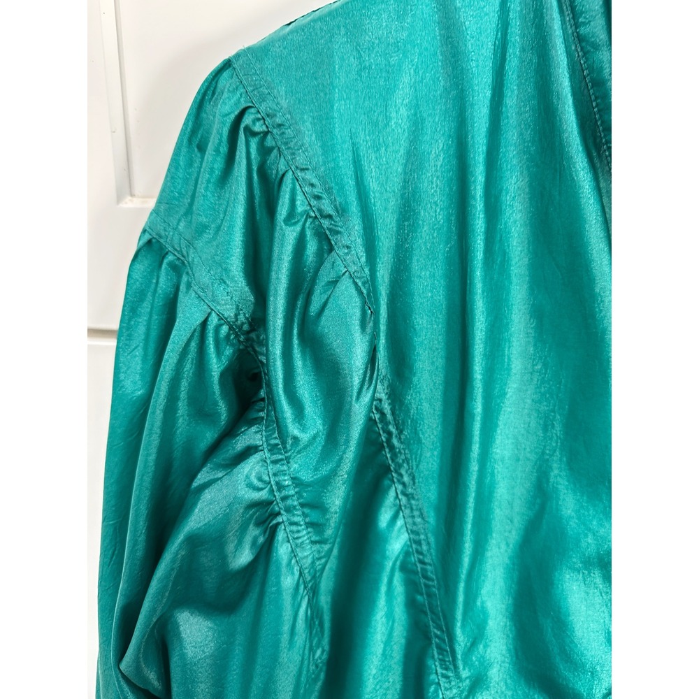 Vtg TAIL Sporty Teal Tracksuit Womens M Jacket Pants Retro Tennis - Picture 3 of 13